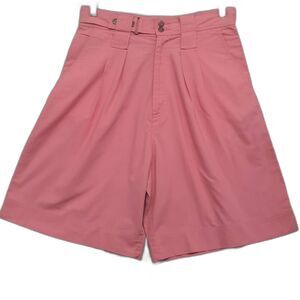 Victoria Harbor Vintage 80s Bubblegum Pink Wide Leg Shorts Size 13/14
